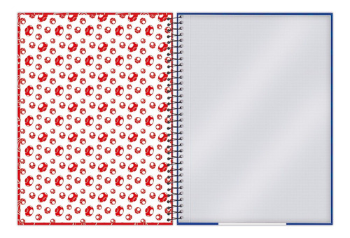 Caderno Super Mario 1 Matéria Univ Espiral Foroni Capa 4