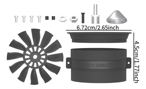 Ventilador Con Conductos Con Motor Sin Escobillas Rc, Cw