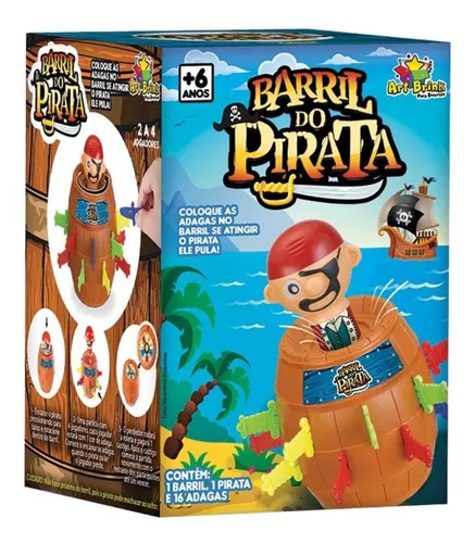 Trilha do Pirata - Jogo de Tabuleiro