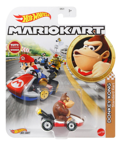  Mario Kart Hot Wheels Donkey Kong Standard Kart Original
