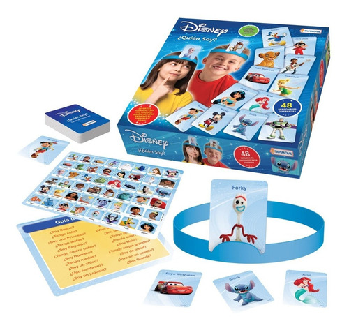 Imagen 1 de 3 de Juego De Mesa Adivina Quién Soy? Personajes De Disney Edu