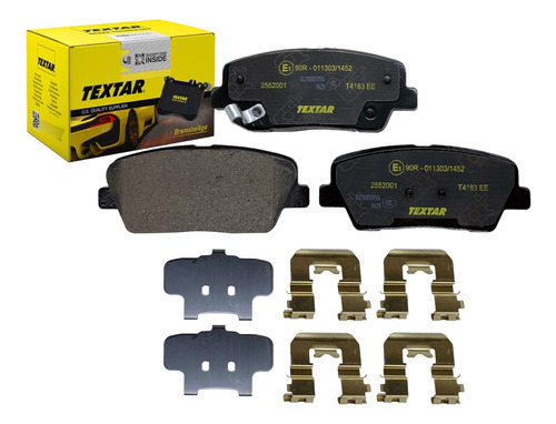 Balatas Traseras Textar Hyundia Genesis 2009 2010