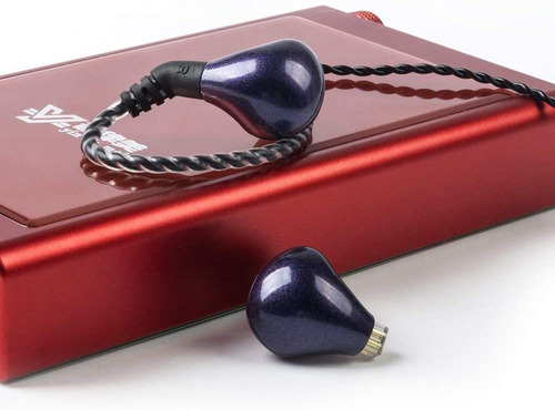 Imagen 5 de 10 de Auriculares Internos De Cable Desmontable Violeta Blon Bl03