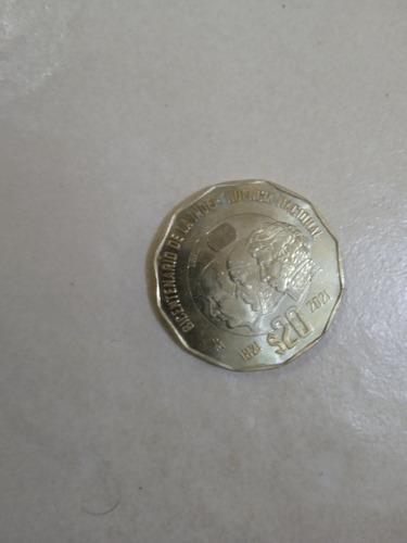 Moneda Conmemorativa De 20 Pesos 