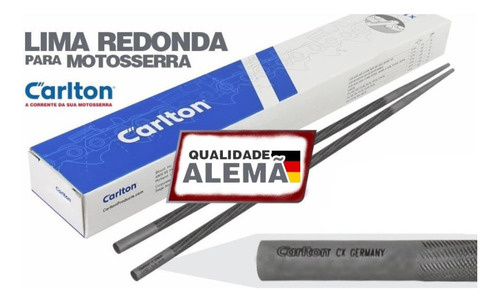 Lima Redonda Carlton Motosserra 7/32 5.5mm Caixa 24 Unidade