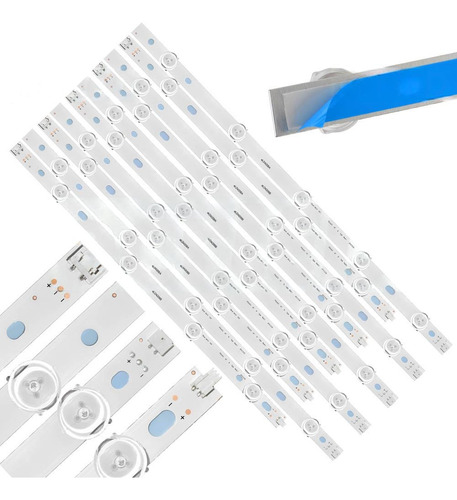 Kit Tiras De Led Para Tv Lg 42ln5400 Nuevas Eld4206