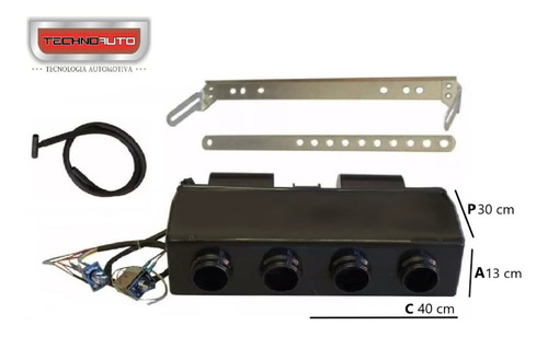 Imagem 4 de 6 de Kit Ar Condicionado Automotivo Universal E Alguns Caminhão