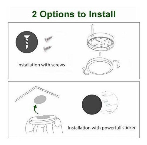 Kit De Iluminación Led Aiboo Para Gabinetes Con Interruptor