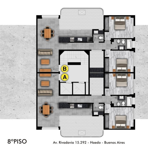 Imagen 9 de 18 de Departamentos De 2 Y 3 Ambientes En Haedo