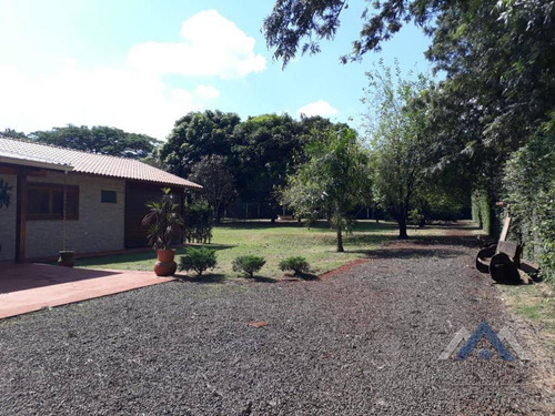 Chácara Com 3 Dormitórios À Venda, 3600 M² Por R$ 910.000,00 - Chácara Santa Maria - Cambé/pr - Ch0010