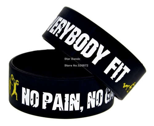 Pulsera De Silicona Crossfit