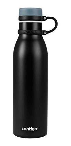 Botella Térmica Contigo Matterhorn Matte Black X 591 Ml