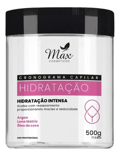 Máscara Alto Impacto Hidratação Profunda Profissional Fit