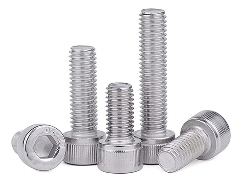 1200 Piezas M2 M3 M4 Tornillos De Cabeza Hueca Hexagona...