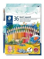 Comprar Lapices Staedtler Noris 36 Colores Acuarelables C\u002Fpincel