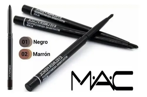 Lapiz de cejas mac con cepillo hot sale