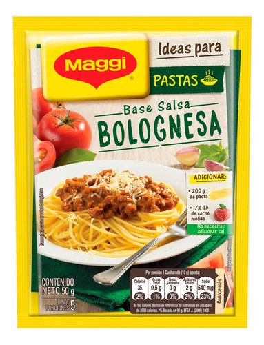 Base Salsa Bolognesa Maggi 50gr 2 Unds