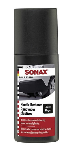 Renovador Plástico Negro Sonax