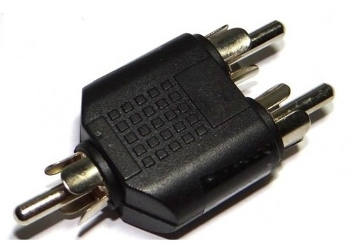 Rca Adaptador Macho Splitter Negro Fh