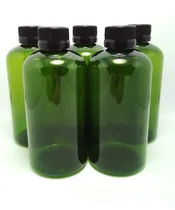 Comprar Pack X10 Frasco Pet 250 Ml Verde Botella Pet 250 Cc Tapa R24