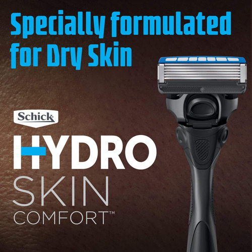 Razor Schick Hydro Dry Skin Con 1 Mango Y 17 Cartuchos