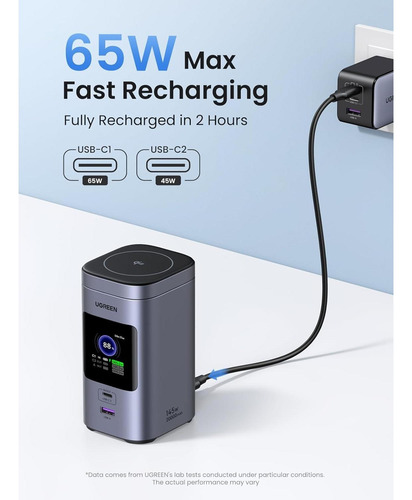 Ugreen Nexode Power Bank 20000mah 145w Pd 3.0 Qi2 15w iPhone