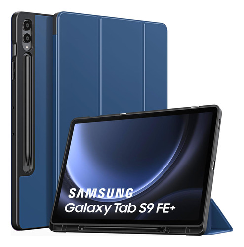 Funda Para Samsung Galaxy Tab S9 Fe Plegable Azul Marino
