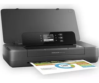 IMPRESORA HP OFFICEJET 200 MOBILE PORTATIL USB WIFI BATERIA COLOR NEGRO