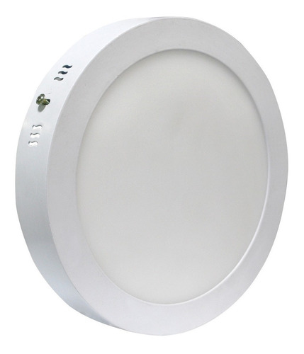 Plafón Led Redondo 12 Watts Luz Cálida