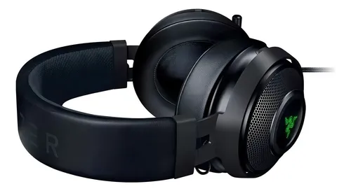 Auriculares gamer Razer Kraken 7.1 V2 gunmetal gray con luz LED