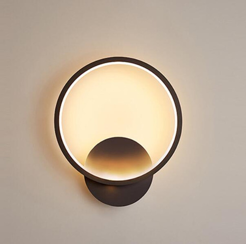 Aplique Led Interior Circular 12 W - H: 23 Cms D:20 Cms