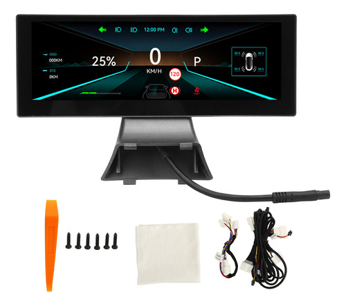 Neumático Smart Hud Con Pantalla Lcd Completa De 8 Pulgadas,