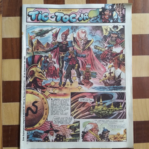 Tic Toc Jr Suplemento Revista Anteojito N° 1084 1985