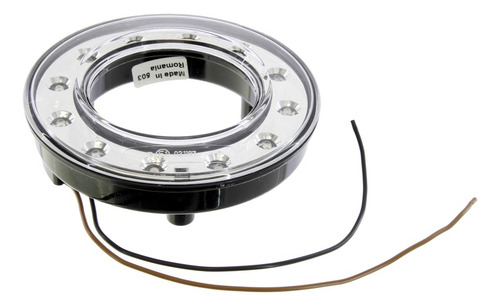 Calavera Led Arillo Transparente 12v