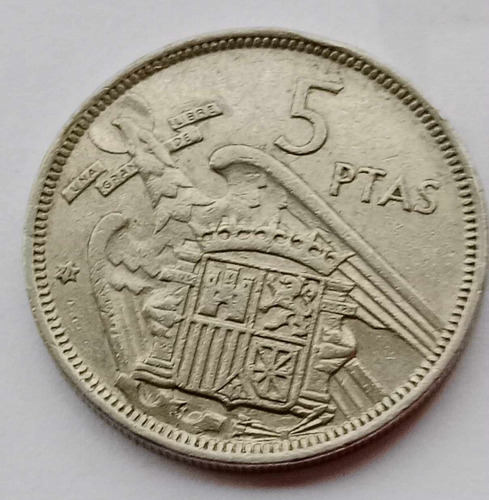Se Vende Moneda De 5 Pesetas. España. Año 1957