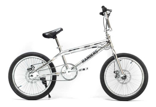 Bicicleta Bmx Freestyle R20 Randers Aluminio Cromado.
