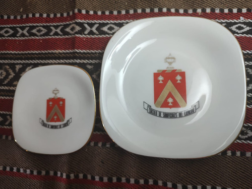 Platos Conmemorativos Círculo De Sub Oficiales Del Ejército 