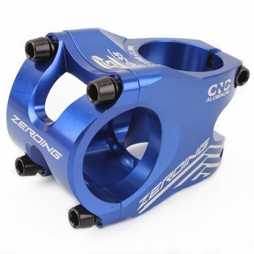 Mesa Alumínio Cnc 31.8 35mm Zeroing Am / Dj / Enduro Azul