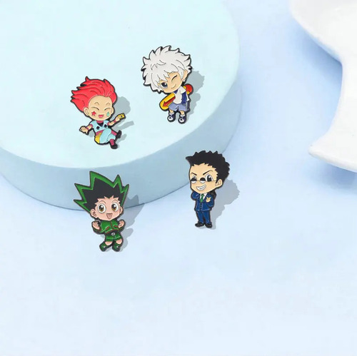 Pin Killua Zoldyck Skate Hunter X Hunter Metálico Soft Pins