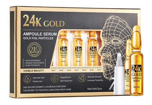 Ampollas De Serum 24k Gold