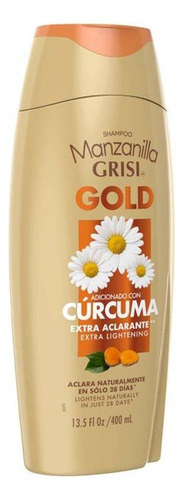 3 Shampoo Grisi Manzanilla Gold Extra Aclarante 400ml