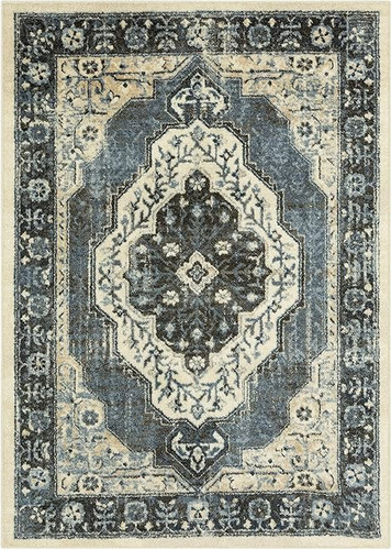 Maples Rugs Caprice Alfombra Antideslizante Con Medallon Boh