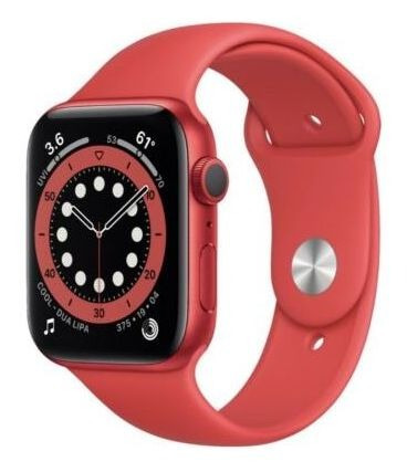 Apple Watch Series 6 Caja De Aluminio Roja De 40 Mm Con C...
