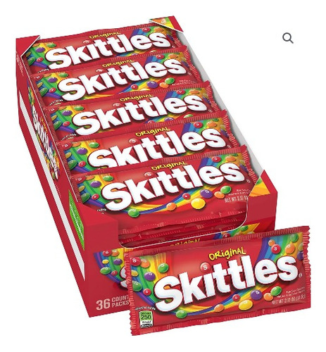 Dulces Skittles X36unidades 