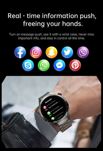 Reloj Inteligente Bluetooth Resistente Al Agua Hw95-1