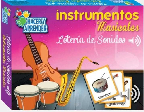 Lotería De Sonidos Instrumentos Musicales