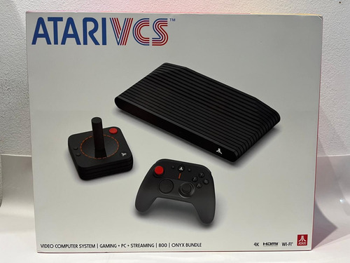 Atari Vcs 800 Onix Bundle ( Novo ) Item De Colecionador Preto