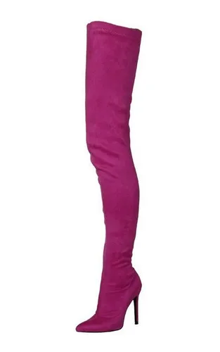 Botas altas de ante mujer new arrivals