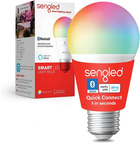 Bombillas Inteligentes Sengled Multicolor Funciona Con Alexa