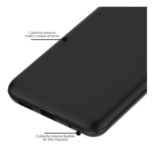 Imagen 3 de 7 de Funda Alto Impacto Reforzada Protege Cámara Para Moto G200